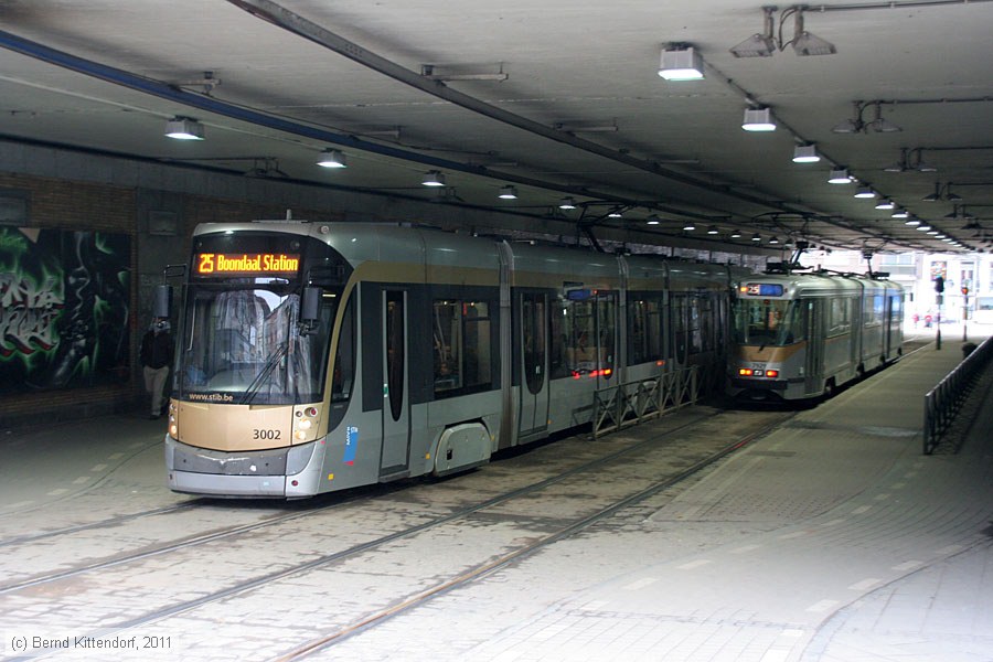 Stra&szlig;enbahn Br&uuml;ssel - 3002
/ Bild: bruxelles3002_bk1102210340.jpg