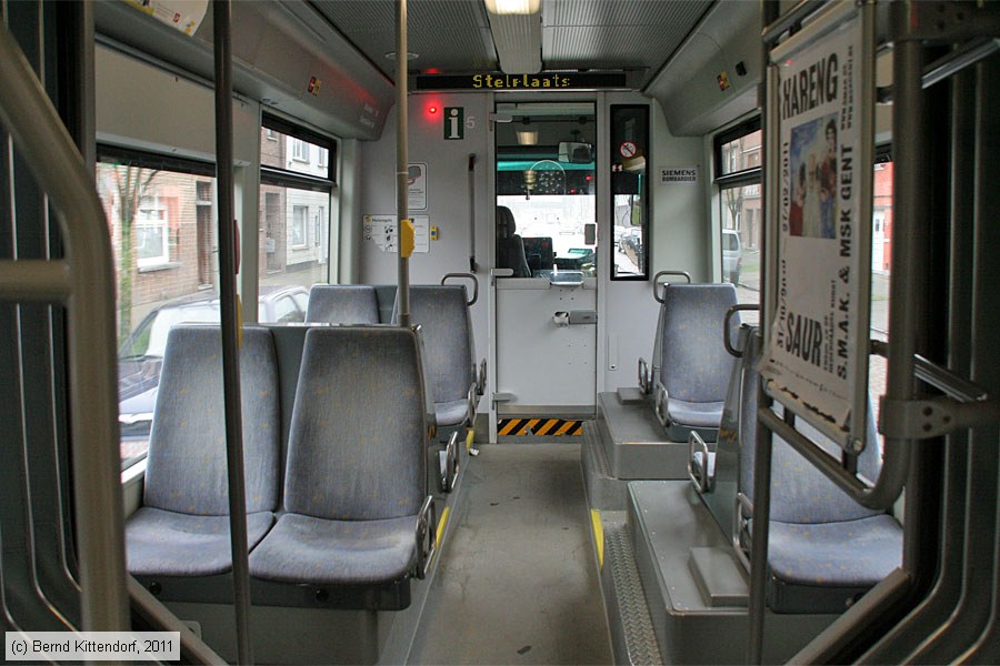Straßenbahn Gent - 6315 - Innenansicht
/ Bild: gent6315_bk1102240091.jpg