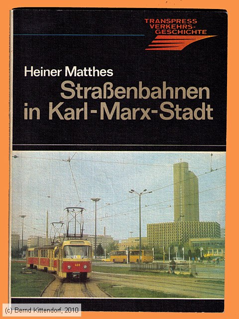 Straßenbahnen in Karl-Marx-Stadt
/ Bild: buch_isbn3-344-00072-1.jpg