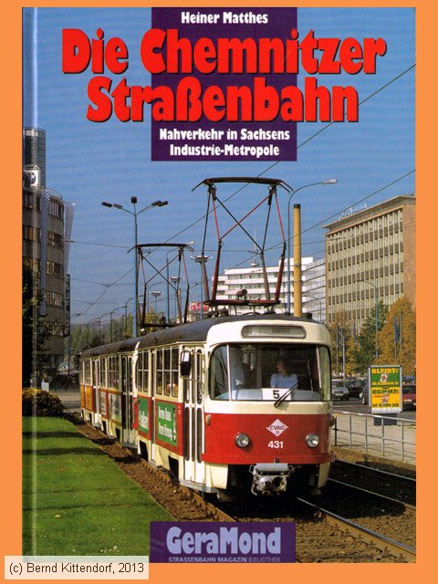 Die Chemnitzer Straßenbahn
/ Bild: buch_isbn3-932785-01-0.jpg