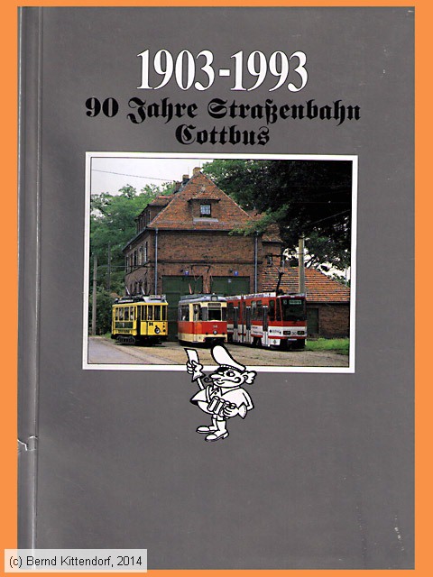 1903 - 1993 - 90 Jahre Straßenbahn Cottbus
/ Bild: buch_ohnecottbus1903-1993.jpg