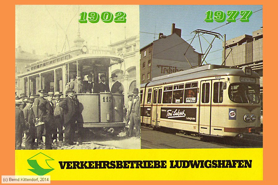 Verkehrsbetriebe Ludwigshafen 1902 - 1977
/ Bild: buch_ohneludwigshafen1902-1977.jpg