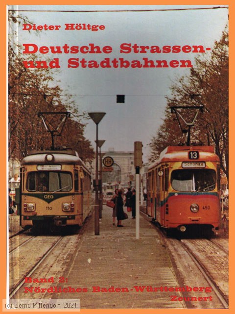 Deutsche Strassen- und Stadtbahnen - Band 2: Nördliches Baden-Württemberg
/ Bild: buch_isbn3-921237-45-9.jpg