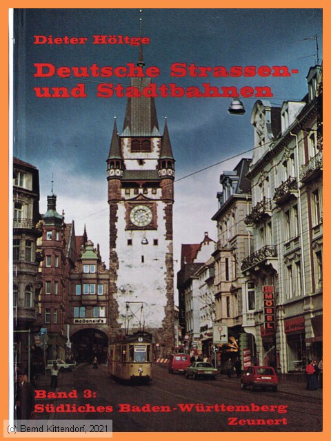 Deutsche Strassen- und Stadtbahnen - Band 3: Südliches Baden-Württemberg
/ Bild: buch_isbn3-921237-54-8.jpg