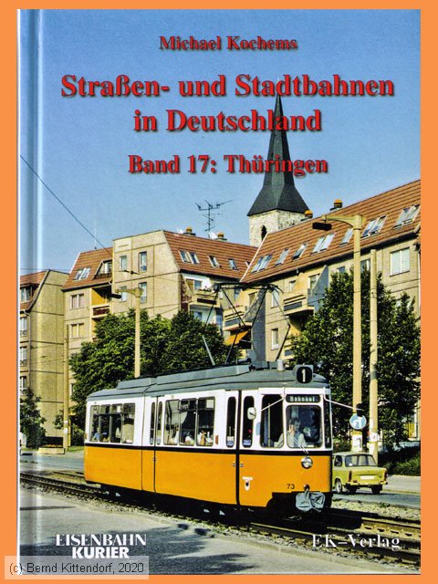 Straßen- und Stadtbahnen in Deutschland - Band 17: Thüringen
/ Bild: buch_isbn978-3-8446-6853-7.jpg