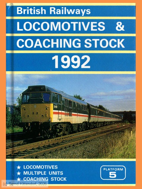 British Railways Locomotives & Coaching Stock 1992
/ Bild: buch_isbn1-872524-37-0.jpg