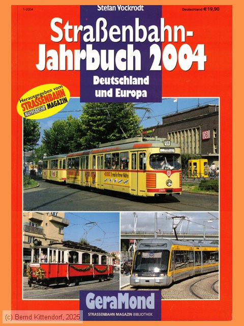 Stra&szlig;enbahn-Jahrbuch 2004
/ Bild: buch_isbn3-7654-7207-7.jpg