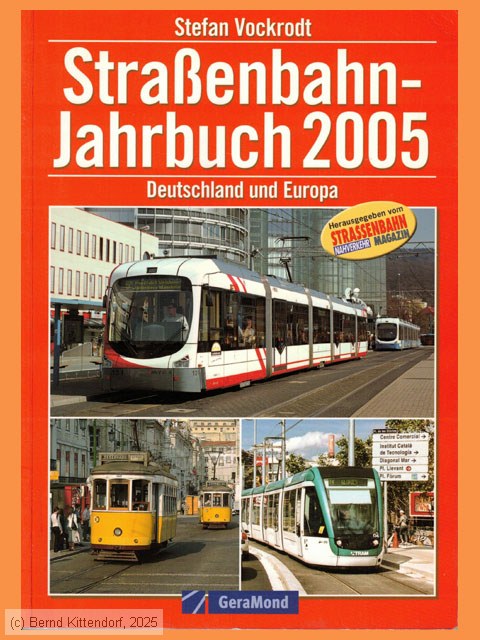 Stra&szlig;enbahn-Jahrbuch 2005
/ Bild: buch_isbn3-7654-7208-5.jpg