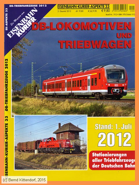 Eisenbahn Kurier - DB-Triebfahrzeuge 2012
/ Bild: buch_isbn978-3-8446-1912-6.jpg