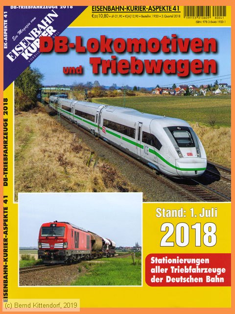 Eisenbahn Kurier - DB-Triebfahrzeuge 2018
/ Bild: buch_isbn978-3-8446-1920-1.jpg