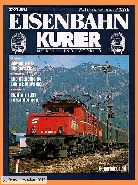 Eisenbahn Kurier
/ Bild: buch_issn0170-5288-199107.jpg