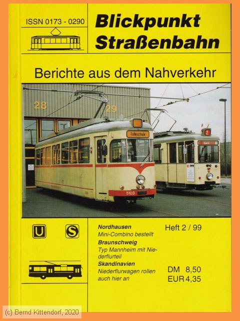 Blickpunkt Straßenbahn
/ Bild: buch_issn0173-0290-199902.jpg