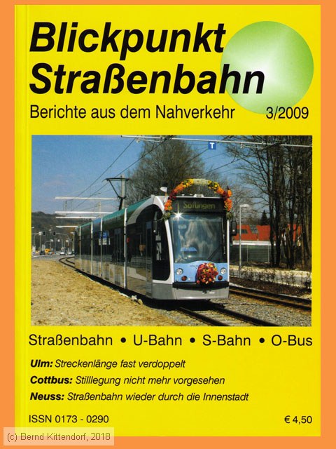 Blickpunkt Straßenbahn
/ Bild: buch_issn0173-0290-200903.jpg