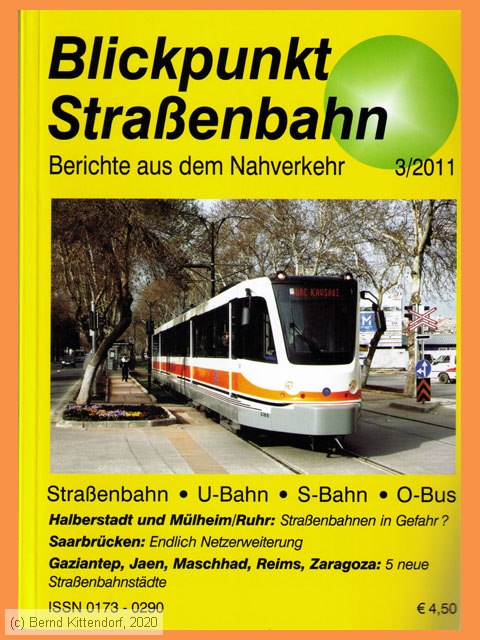 Blickpunkt Straßenbahn
/ Bild: buch_issn0173-0290-201103.jpg