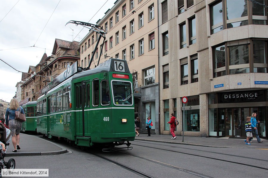 Basel - Straßenbahn - 460
/ Bild: basel460_bk1408110390.jpg Basel - Straßenbahn - 460
/ Bild: basel460_bk1408110390.jpg