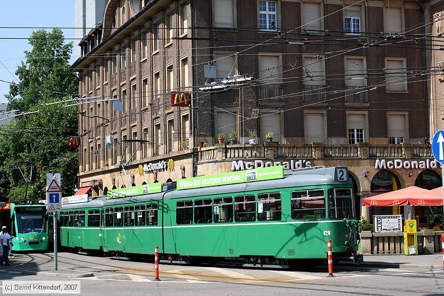 Basel - Stra&szlig;enbahn - 628
/ Bild: basel628_bk0708060025.jpg