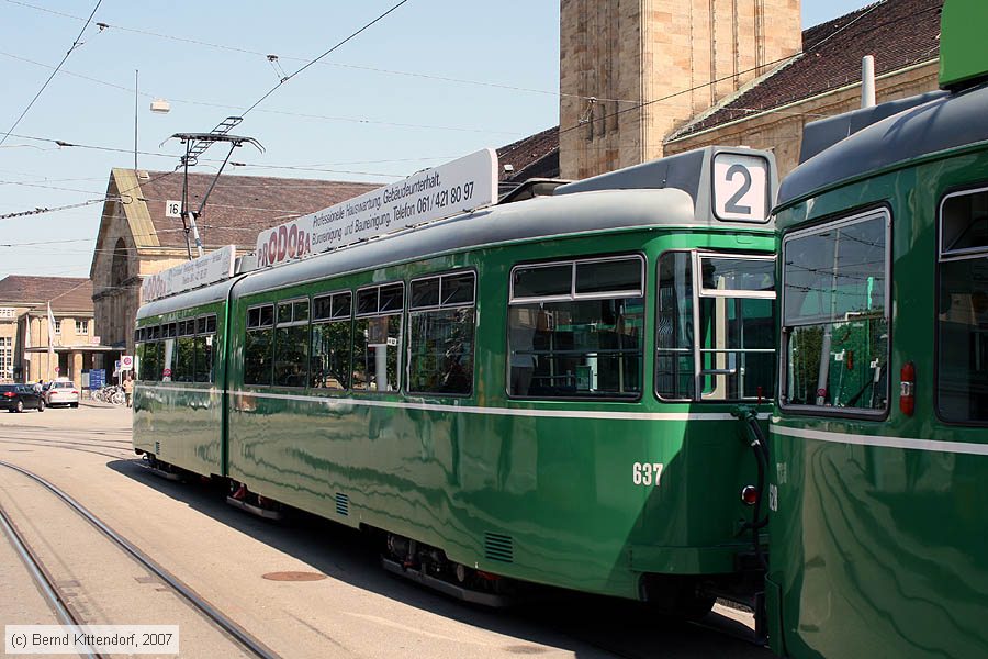 Basel - Straßenbahn - 637
/ Bild: basel637_bk0708060020.jpg Basel - Straßenbahn - 637
/ Bild: basel637_bk0708060020.jpg
