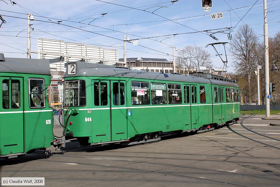Basel - Straßenbahn - 644
/ Bild: basel644_cw0803300030.jpg Basel - Straßenbahn - 644
/ Bild: basel644_cw0803300030.jpg