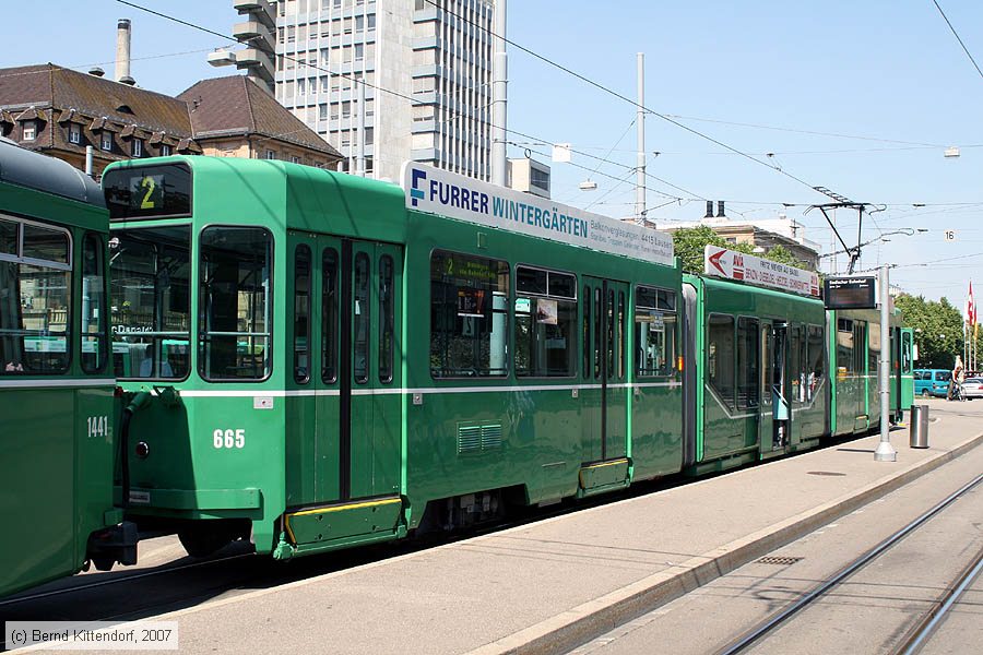 Basel - Stra&szlig;enbahn - 665
/ Bild: basel665_bk0708060030.jpg