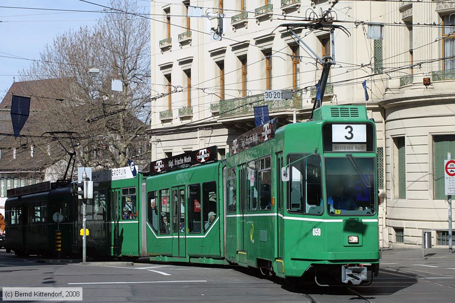 Basel - Straßenbahn - 659
/ Bild: basel659_bk0803300041.jpg Basel - Straßenbahn - 659
/ Bild: basel659_bk0803300041.jpg