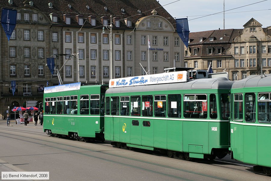 Basel - Straßenbahn - 1456
/ Bild: basel1456_bk0803300092.jpg Basel - Straßenbahn - 1456
/ Bild: basel1456_bk0803300092.jpg