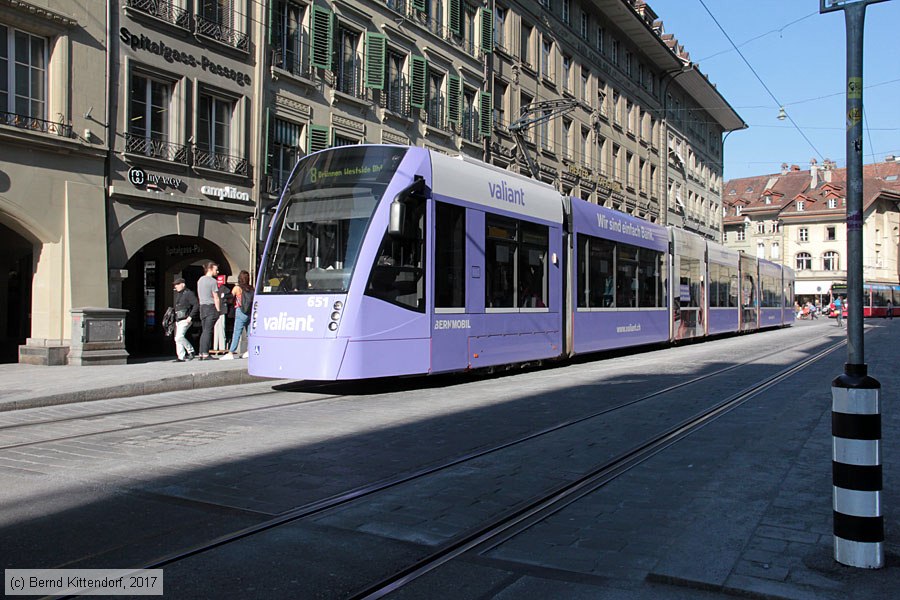 Bern - Straßenbahn - 651
/ Bild: bern651_bk1703270219.jpg