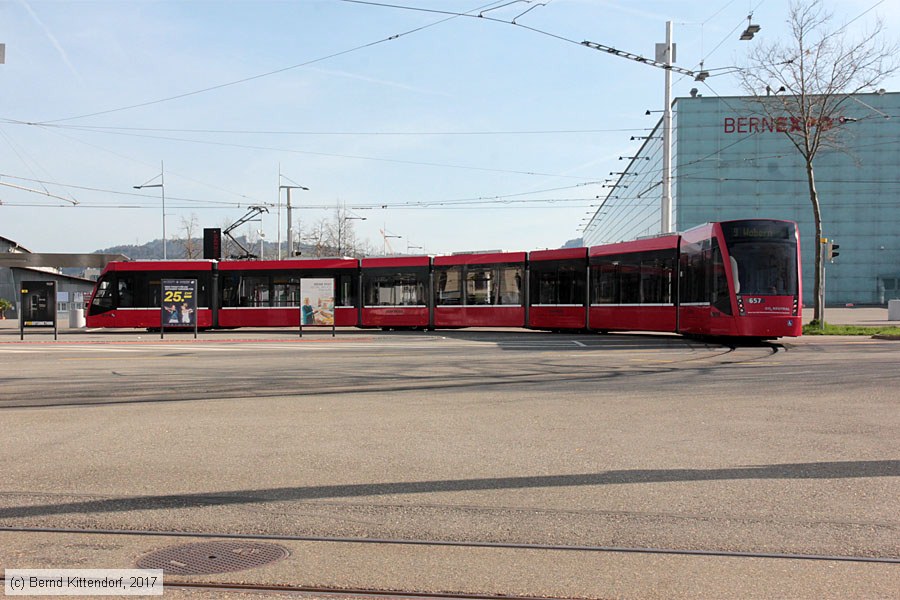 Bern - Straßenbahn - 657
/ Bild: bern657_bk1703290003.jpg