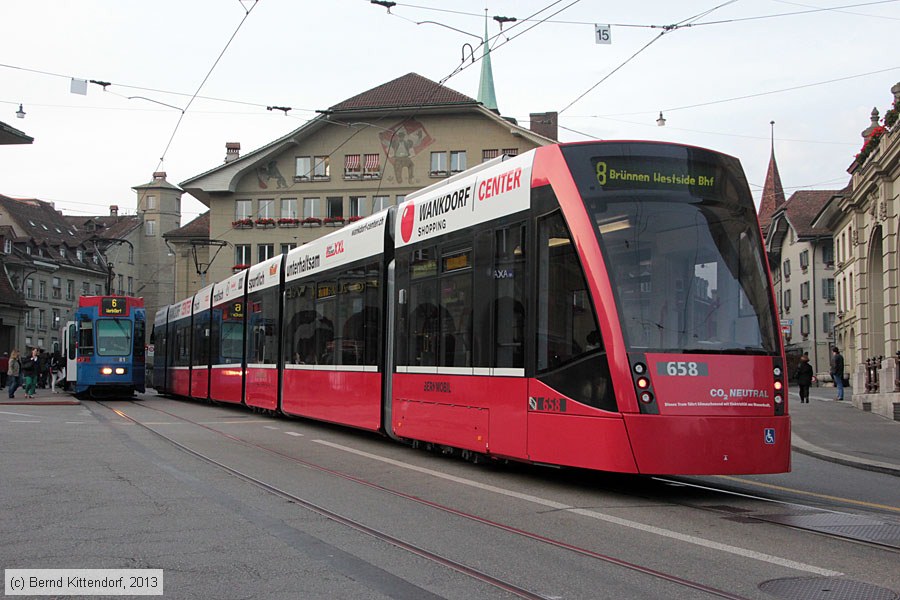 Bern - Straßenbahn - 658
/ Bild: bern658_bk1310020536.jpg Bern - Straßenbahn - 658
/ Bild: bern658_bk1310020536.jpg