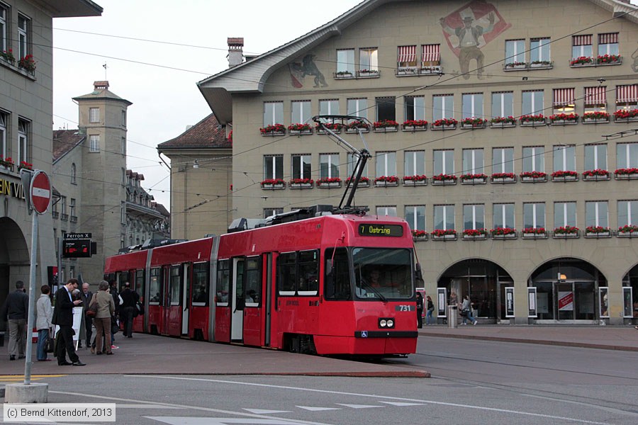 Bern - Straßenbahn - 731
/ Bild: bern731_bk1310020527.jpg