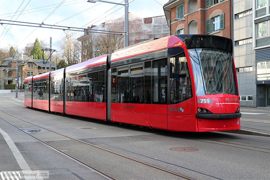Bern - Straßenbahn - 759
/ Bild: bern759_bk1804050289.jpg Bern - Straßenbahn - 759
/ Bild: bern759_bk1804050289.jpg
