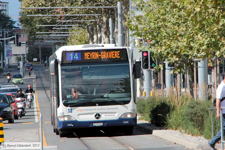 Tram Gen&egrave;ve - Ersatzverkehr
/ Bild: genfanlagen_bk1208260020.jpg