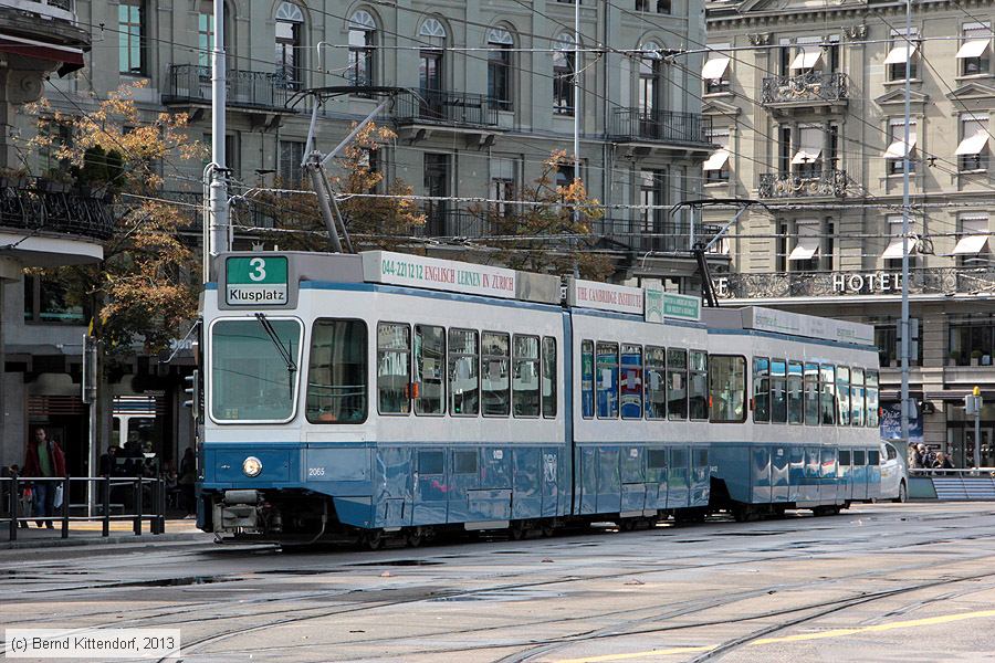 Zürich - Straßenbahn - 2065
/ Bild: zuerich2065_bk1309170244.jpg