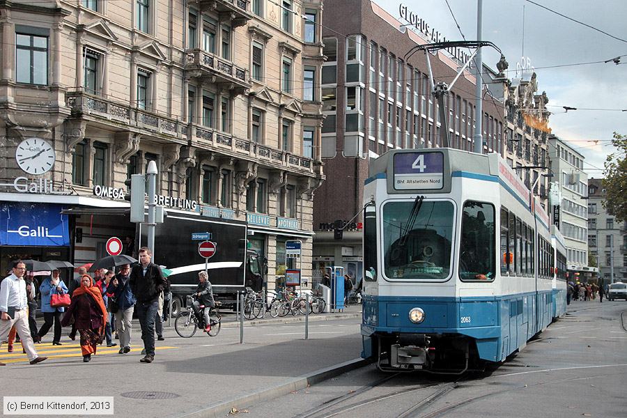 Zürich - Straßenbahn - 2063
/ Bild: zuerich2063_bk1309170326.jpg