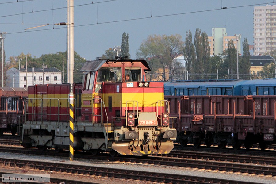 ČD Cargo - 731049-3
/ Bild: cd7310493_bk1110200452.jpg ČD Cargo - 731049-3
/ Bild: cd7310493_bk1110200452.jpg