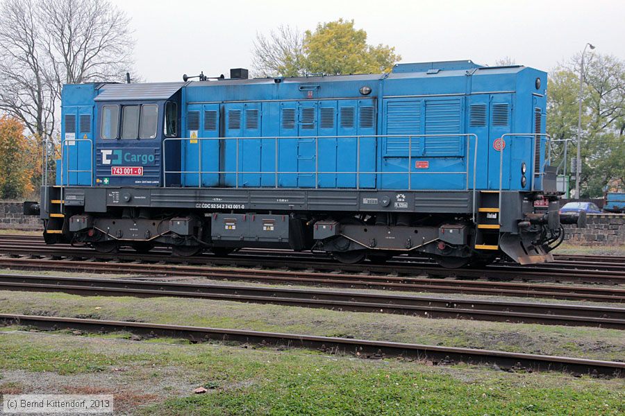 ČD Cargo - 743001-0
/ Bild: cd7430010_bk1310170155.jpg