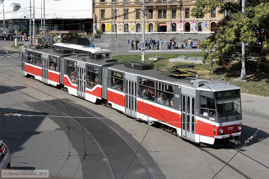 Straßenbahn Brno - 1701
/ Bild: brno1701_bk1608300131.jpg Straßenbahn Brno - 1701
/ Bild: brno1701_bk1608300131.jpg