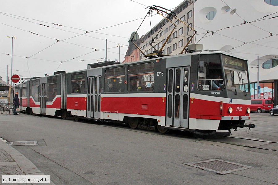 Stra&szlig;enbahn Brno - 1716
/ Bild: brno1716_bk1510130391.jpg