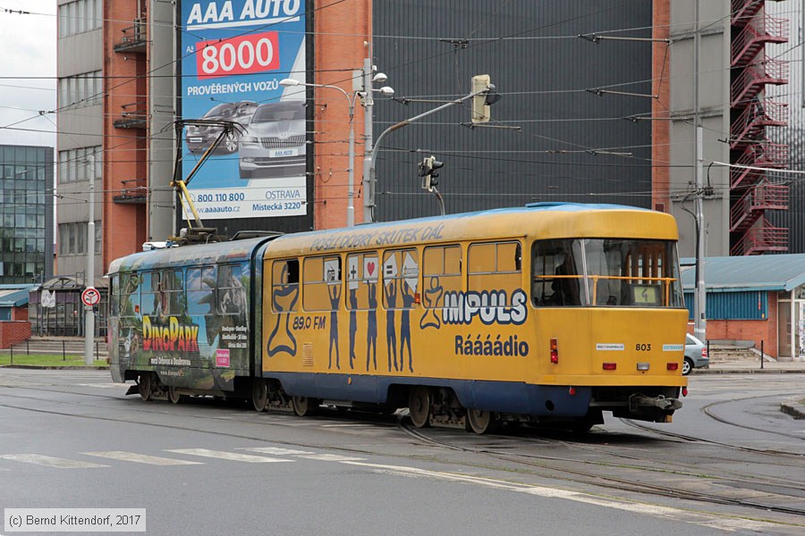 Straßenbahn Ostrava - 803
/ Bild: ostrava803_bk1707270356.jpg