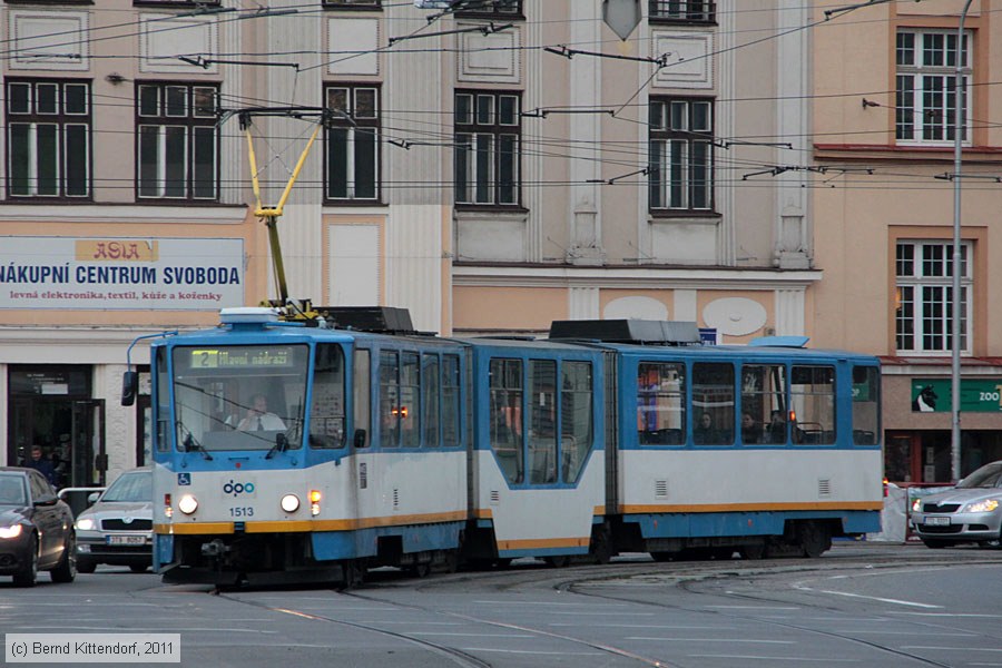 Stra&szlig;enbahn Ostrava - 1513
/ Bild: ostrava1513_bk1110200570.jpg