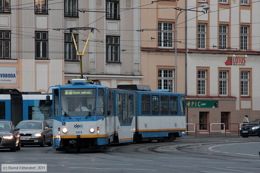 Stra&szlig;enbahn Ostrava - 1513
/ Bild: ostrava1513_bk1110200571.jpg