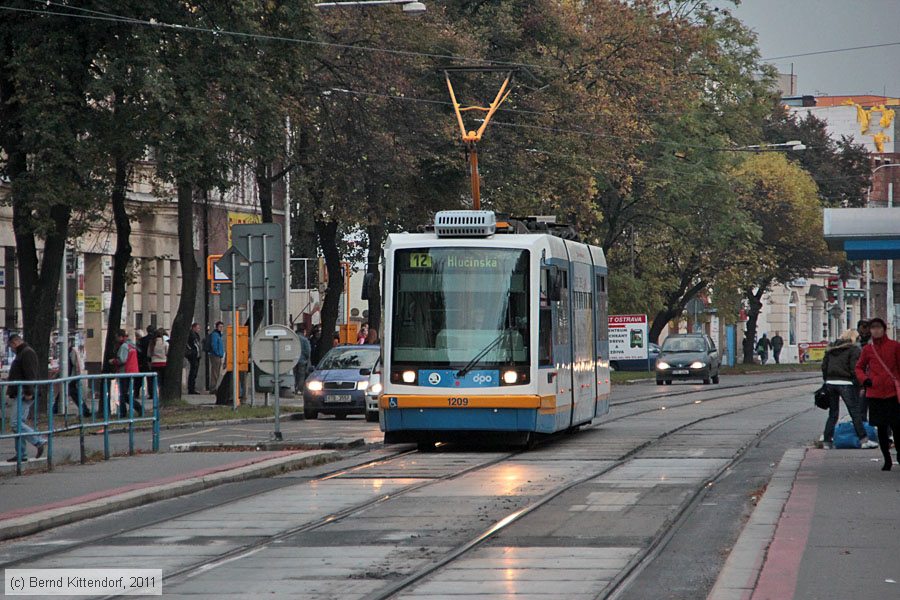 Straßenbahn Ostrava - 1209
/ Bild: ostrava1209_bk1110200629.jpg