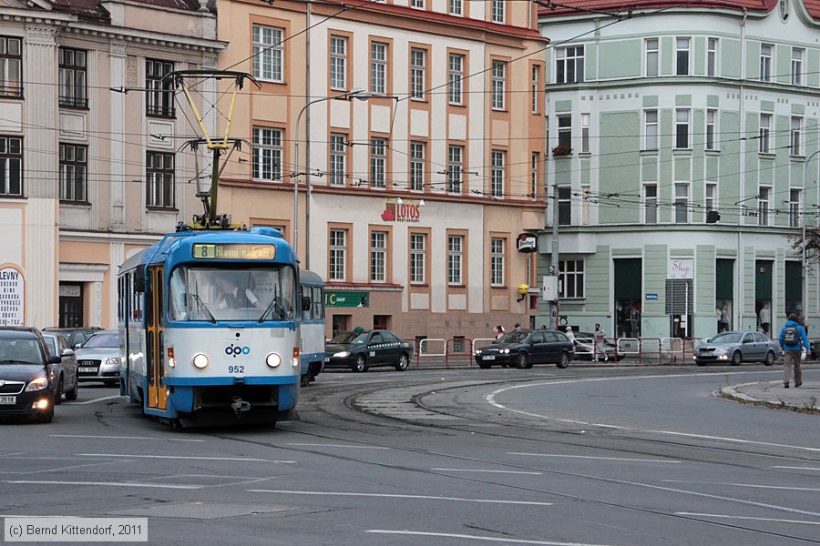 Stra&szlig;enbahn Ostrava - 952
/ Bild: ostrava952_bk1110200577.jpg