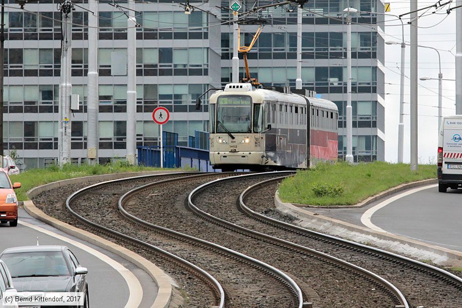 Straßenbahn Ostrava - 1402
/ Bild: ostrava1402_bk1707270458.jpg