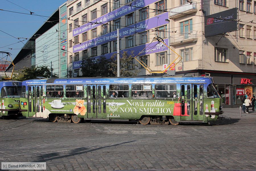 Stra&szlig;enbahn Praha - 7260
/ Bild: praha7260_bk1110210024.jpg