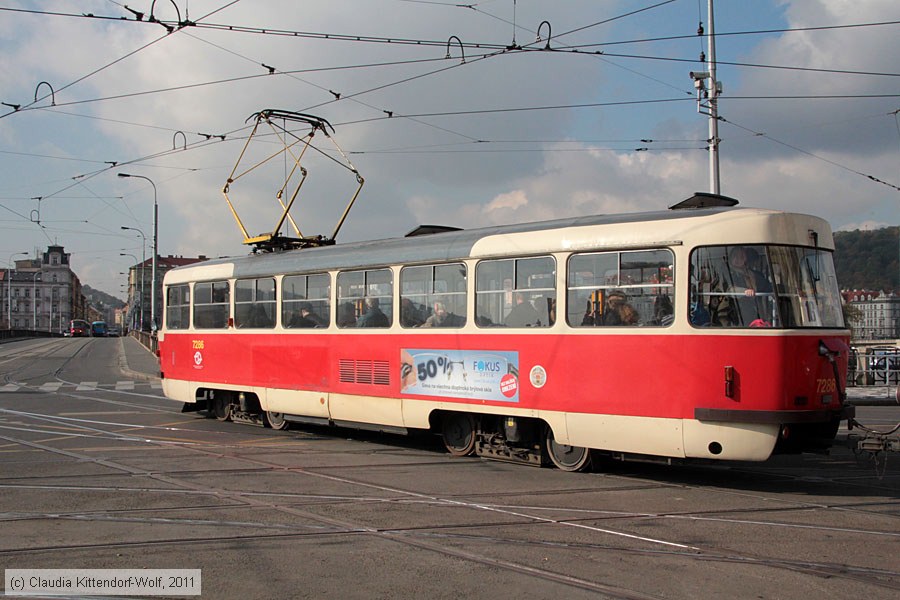 Stra&szlig;enbahn Praha - 7286
/ Bild: praha7286_cw1110210254.jpg