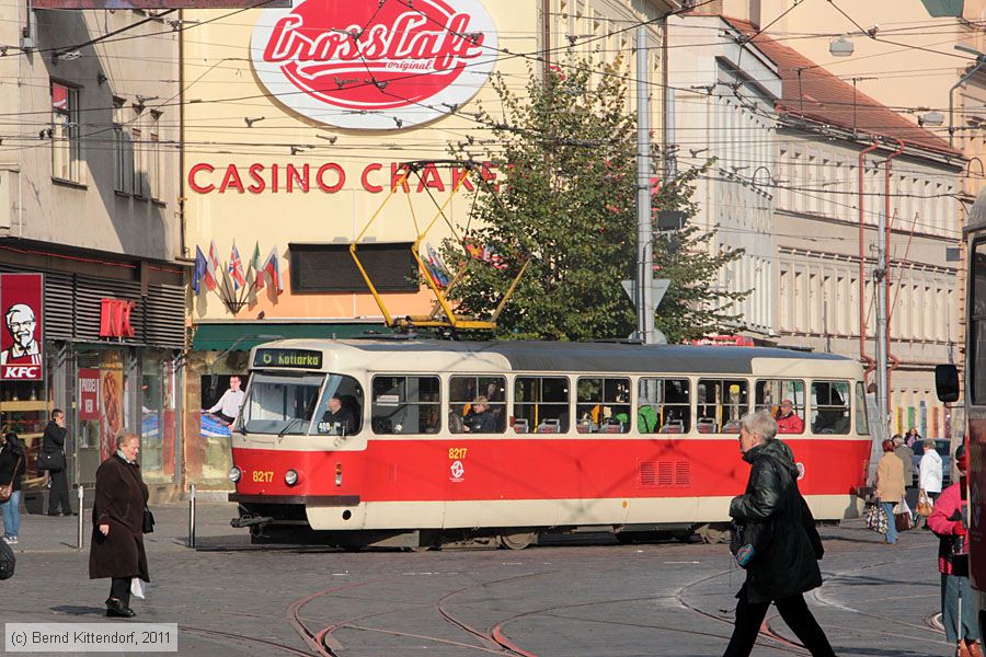 Straßenbahn Praha - 8217
/ Bild: praha8217_bk1110210013.jpg Straßenbahn Praha - 8217
/ Bild: praha8217_bk1110210013.jpg