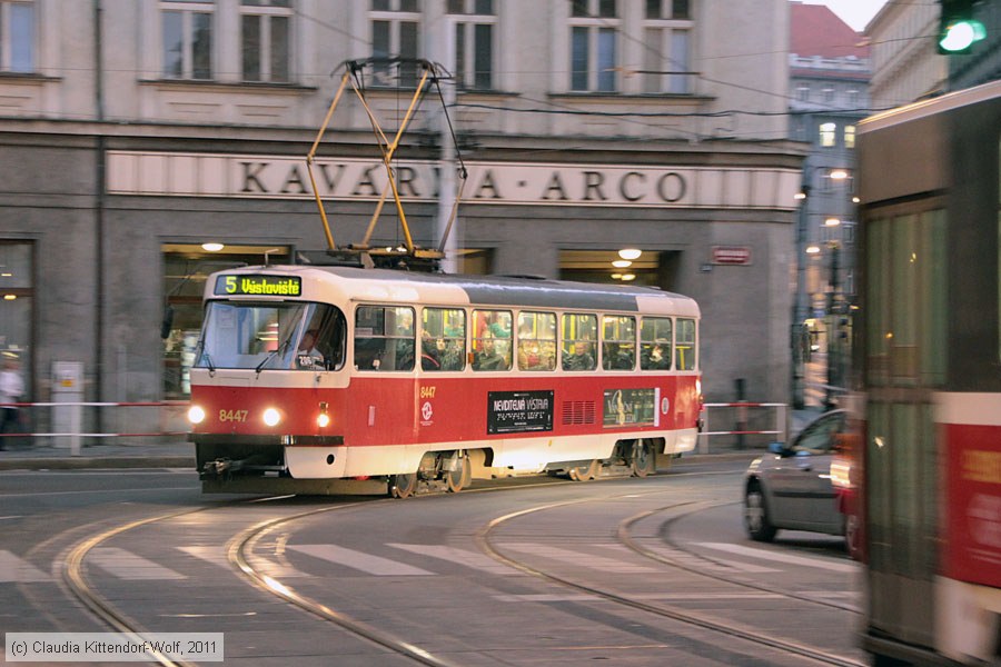 Straßenbahn Praha - 8447
/ Bild: praha8447_cw1110210674.jpg Straßenbahn Praha - 8447
/ Bild: praha8447_cw1110210674.jpg