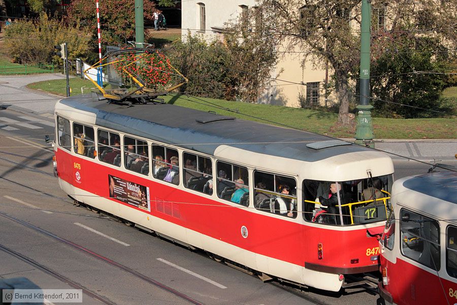 Straßenbahn Praha - 8476
/ Bild: praha8476_bk1110210437.jpg Straßenbahn Praha - 8476
/ Bild: praha8476_bk1110210437.jpg