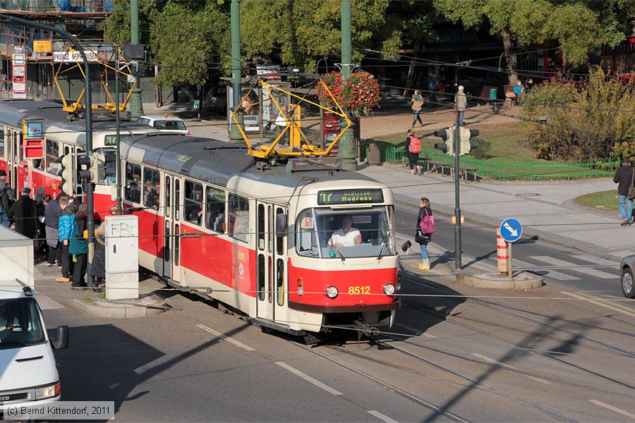 Stra&szlig;enbahn Praha - 8512
/ Bild: praha8512_bk1110210389.jpg
