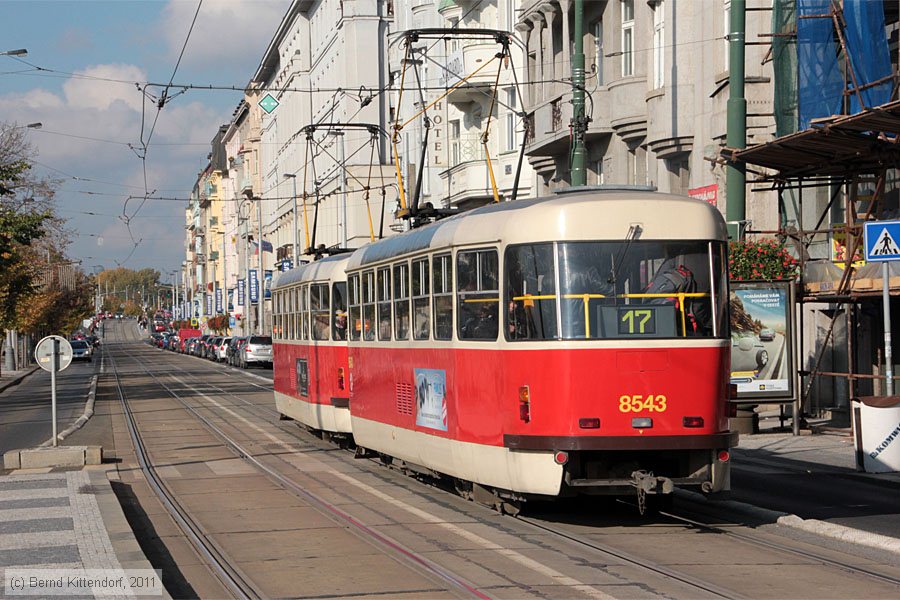 Straßenbahn Praha - 8543
/ Bild: praha8543_bk1110210456.jpg Straßenbahn Praha - 8543
/ Bild: praha8543_bk1110210456.jpg